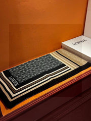 LOEWE 25S SCARF 140 IN CASHMERE SILK 738549
