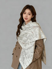 HERMES 25S SCARF 135 IN SILK 854788