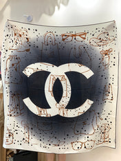 CHANEL 25S SCARF 135 IN CASHMERE 883636