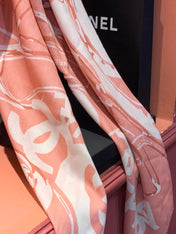 CHANEL 25S SCARF 135 CM IN CASHMERE SILK 941789