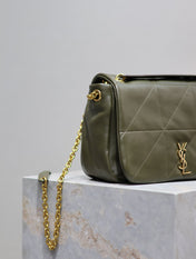 YSL 25S JAMIE 25 IN LIGHT MUSK LAMBSKIN GOLD HARDWARE