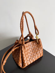 BV Small Parachute 21 Tan Lambskin Ghw