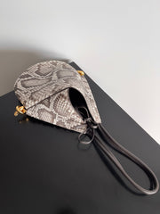 SMALL SOLSTICE 30 IN SNAKE PATTERN CALFSKIN