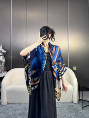 HERMES 25S SCARF 135 IN SILK 856320