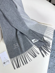 SCARF 190 CM IN DOVE GRAY CASHMERE