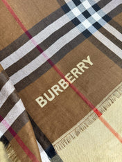 BBR SCARF 220 CM IN SILK CASHMERE 481240