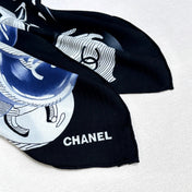 CHANEL 25S SCARF 140 IN CASHMERE 991917