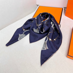HERMES 25S SCARF 90 IN SILK 720008