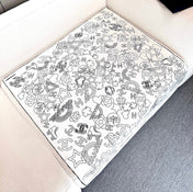 CHANEL 25S SCARF 90 IN TWILL SILK 740294