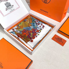 HERMES 25S SCARF 90 IN SILK 729028