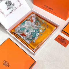 HERMES 25S SCARF 90 IN SILK 729031