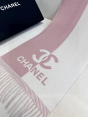 CHANEL 25S SCARF 184 IN MERINO WOOL 727322
