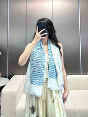 DIOR SCARF 180 CM IN SILK 654447