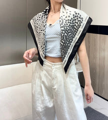 CHANEL 25S SCARF 90 IN SILK 732108