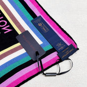 LV SCARF 134 CM IN WOOL MIX SILK 719982