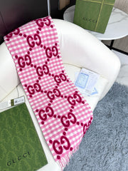 GUCCI 25S SCARF 220 IN CASHMERE 732133