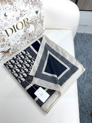 DIOR SCARF 140 CM IN CASHMERE-SILK BLEND 699256