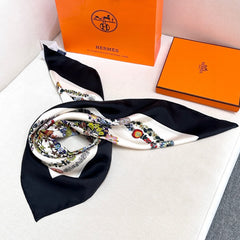 HERMES 25S SCARF 90 IN SILK 732128