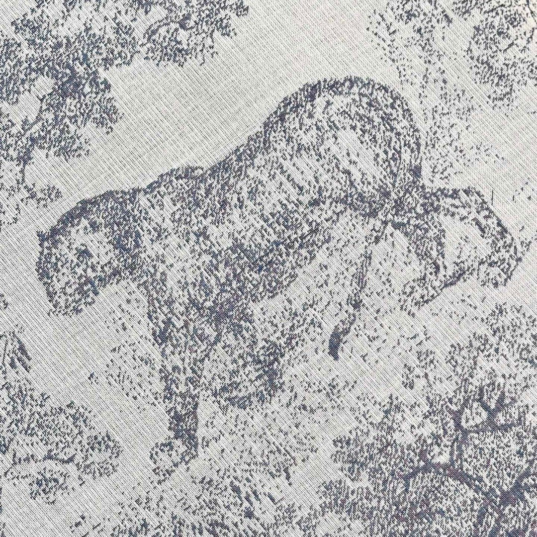 DIOR SCARF 140 CM IN SILK MIX WOOL 733928