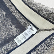 DIOR SCARF 140 CM IN SILK MIX WOOL 733928
