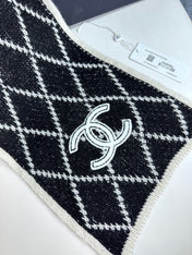 CHANEL 25S SCARF 180 IN WOOL 989768