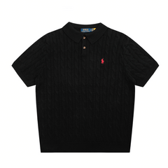 RALPH LAUREN SHORT-SLEEVE POLO KNIT SWEATER STYLE 434