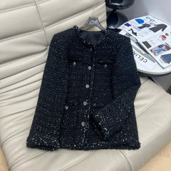 CHANEL 25S ROUND-NECK KNIT CARDIGAN 377
