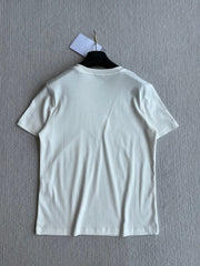 CC 25 Embroidered Beaded Short Sleeve Top Cotton