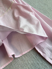 PRADA PINK CROPPED BUTTON-UP SHIRT