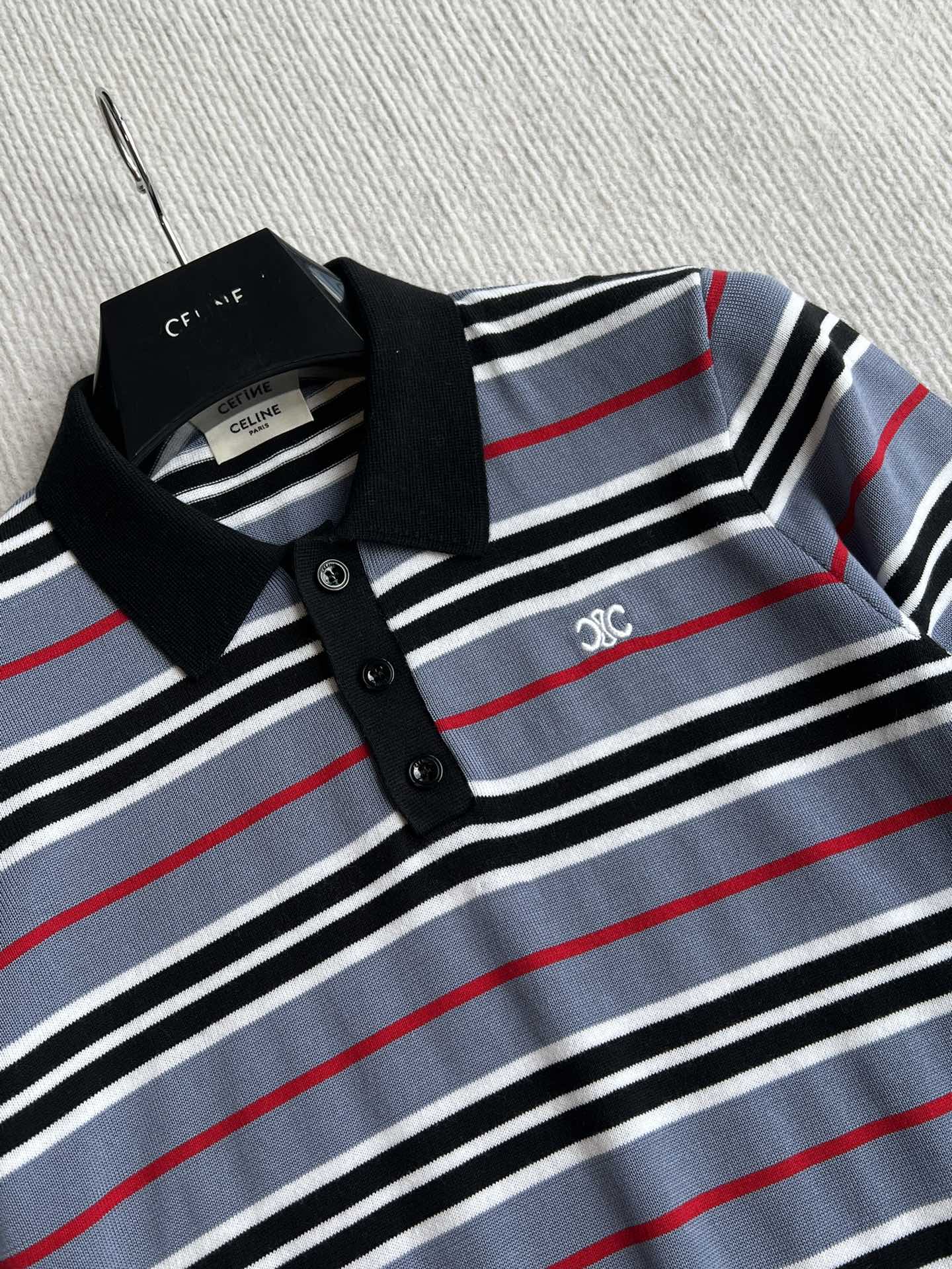 CELINE KNITTED POLO SHIRT 269723