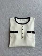 CELINE COLORBLOCK SHORT-SLEEVE T-SHIRT 269735