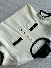 CELINE COLORBLOCK SHORT-SLEEVE T-SHIRT 269735