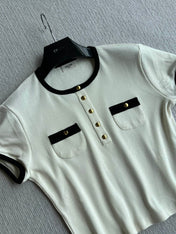 CELINE COLORBLOCK SHORT-SLEEVE T-SHIRT 269735