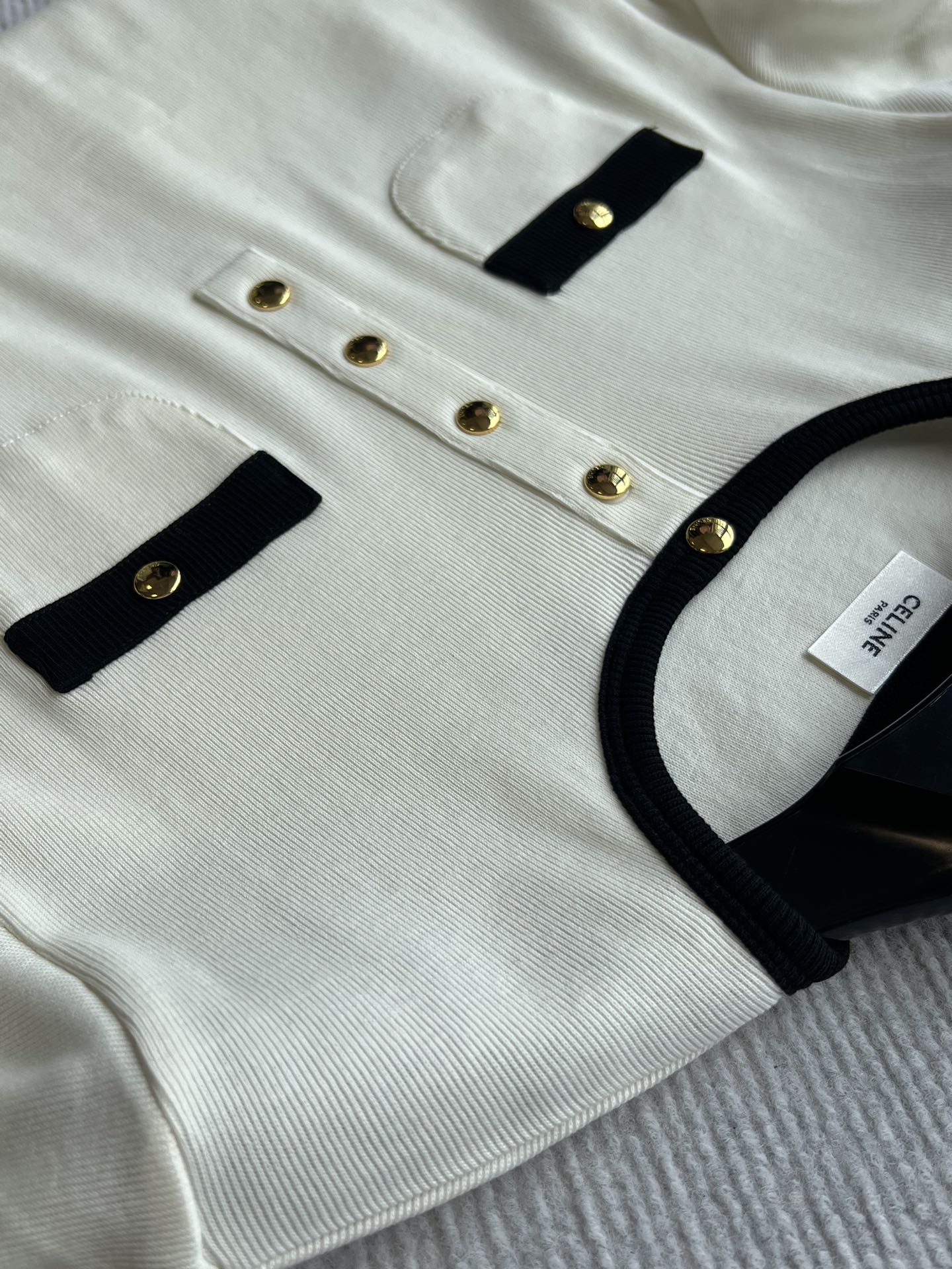 CELINE COLORBLOCK SHORT-SLEEVE T-SHIRT 269735