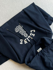 CELINE HOODED SWEATSHIRT WITH ANCHOR EMBROIDERY 275652