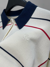 CELINE LONG-SLEEVE POLO SWEATER 275968