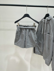 MIUMIU ACTIVEWEAR SET PLAID PATTERN 267917