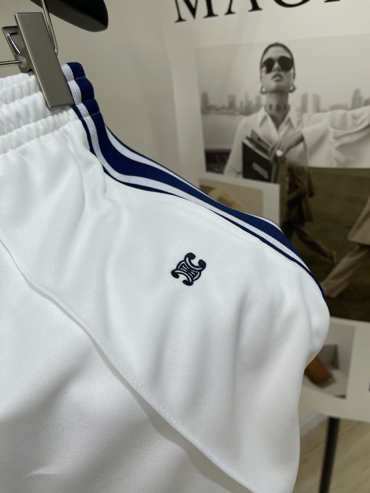 CELINE STRAIGHT-LEG SPORTS PANTS 273197