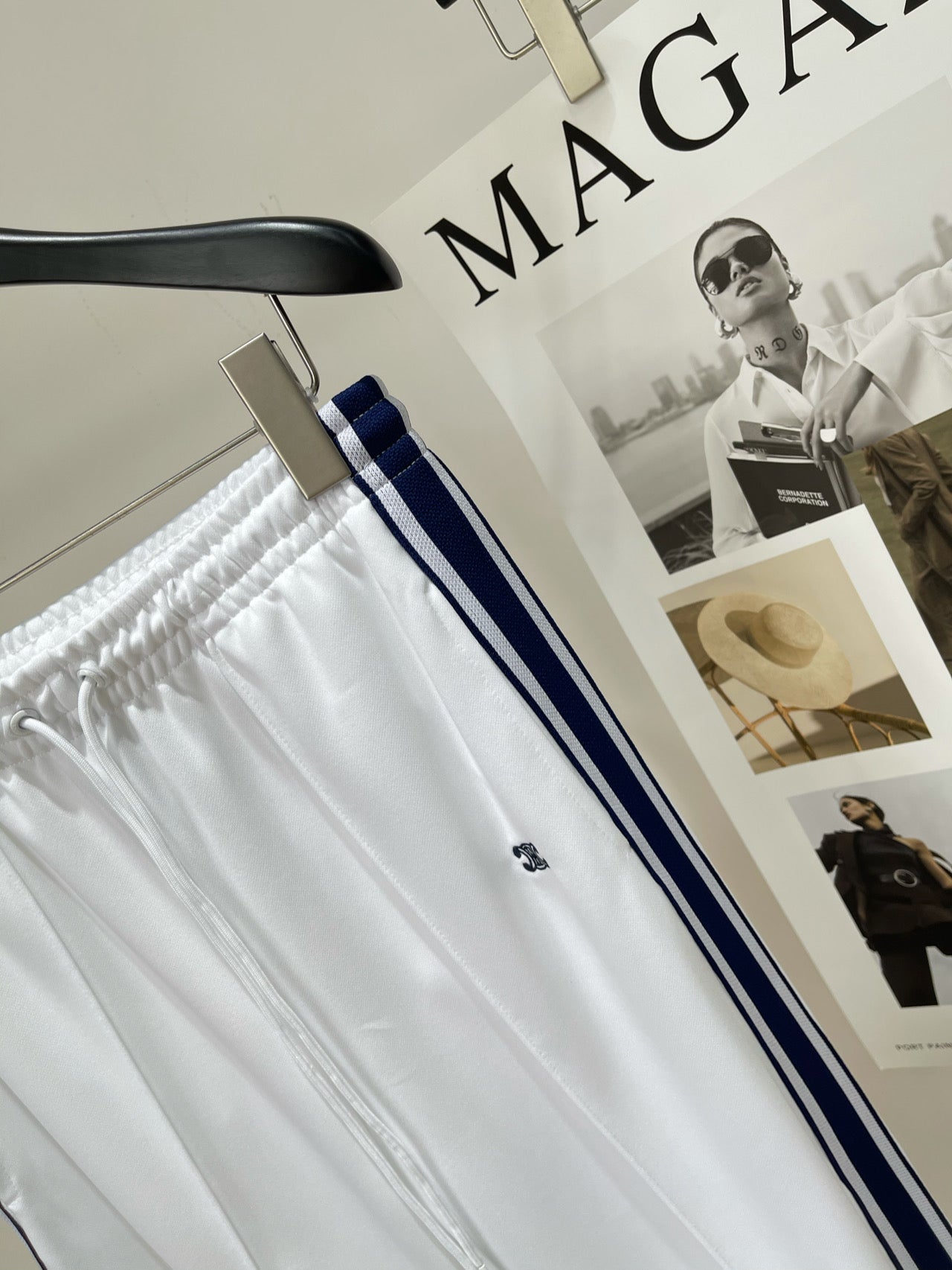 CELINE STRAIGHT-LEG SPORTS PANTS 273197