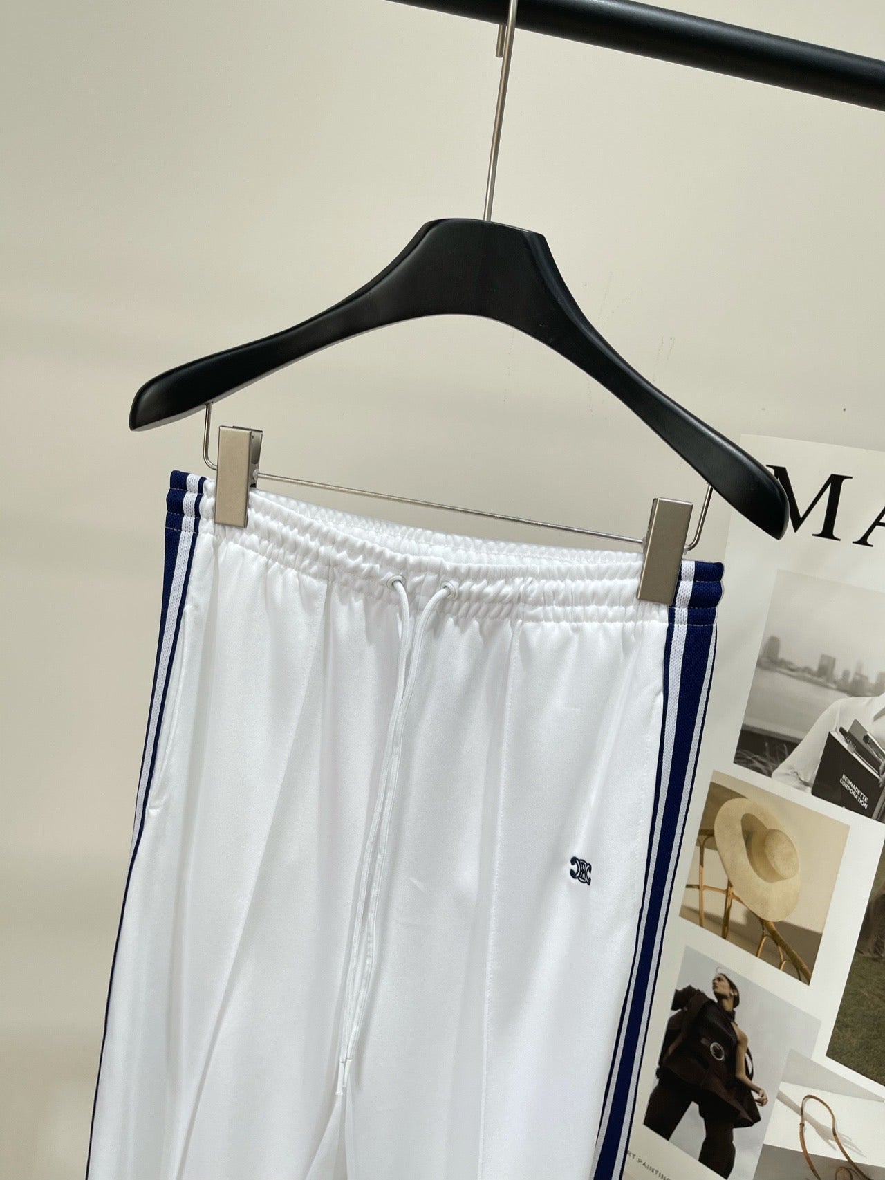 CELINE STRAIGHT-LEG SPORTS PANTS 273197