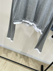 PRADA TWO-PIECE LONG SLEEVE T-SHIRT 273175