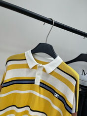 CELINE LONG-SLEEVE POLO SWEATER 275977