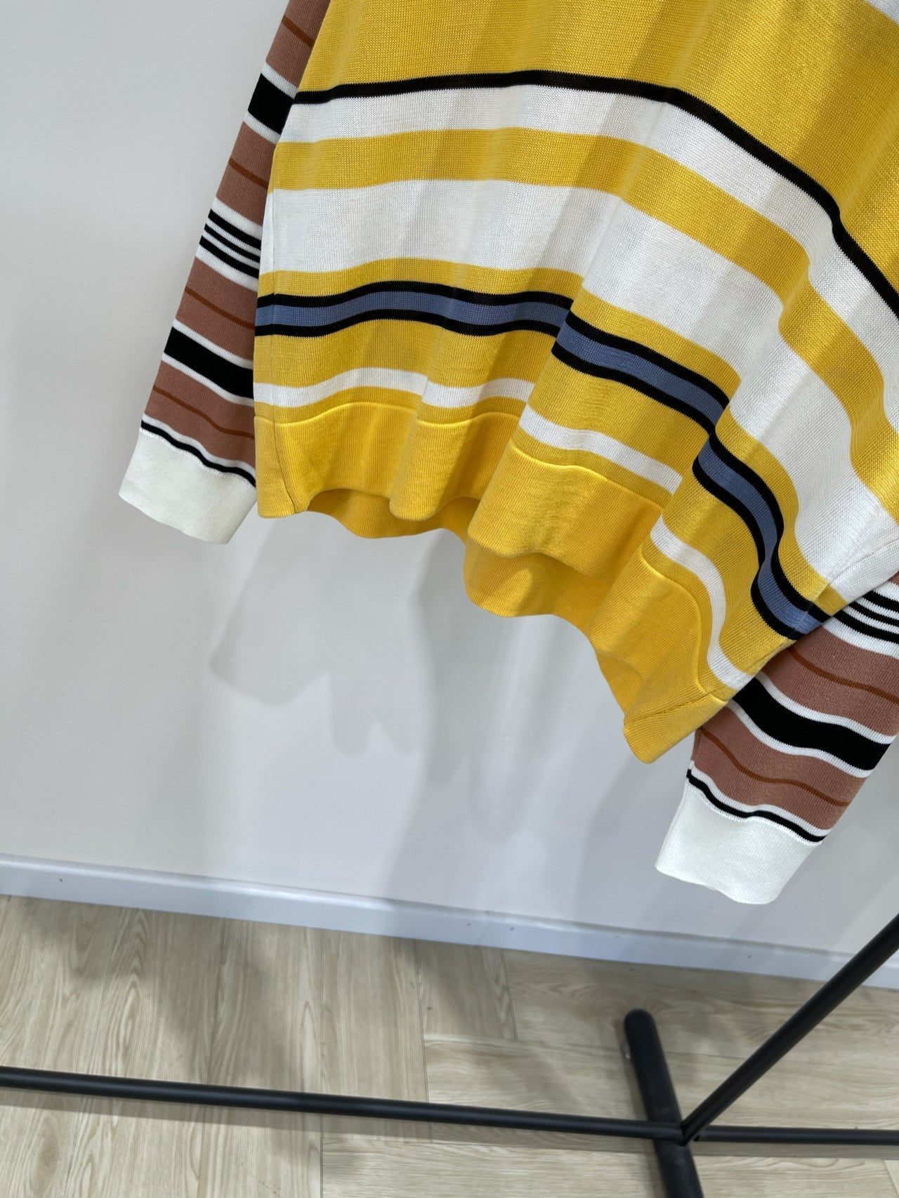 CELINE LONG-SLEEVE POLO SWEATER 275977