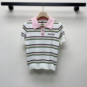 MIUMIU KNIT POLO SHIRT 268104