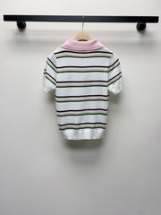 MIUMIU KNIT POLO SHIRT 268104