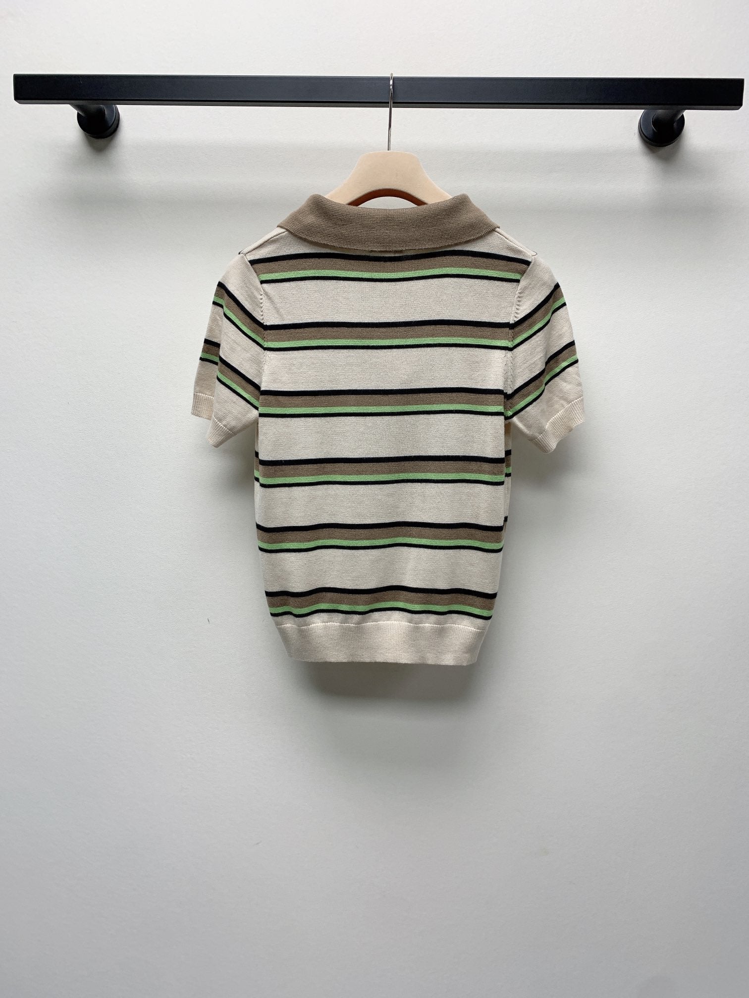 MIUMIU KNIT POLO SHIRT 268105