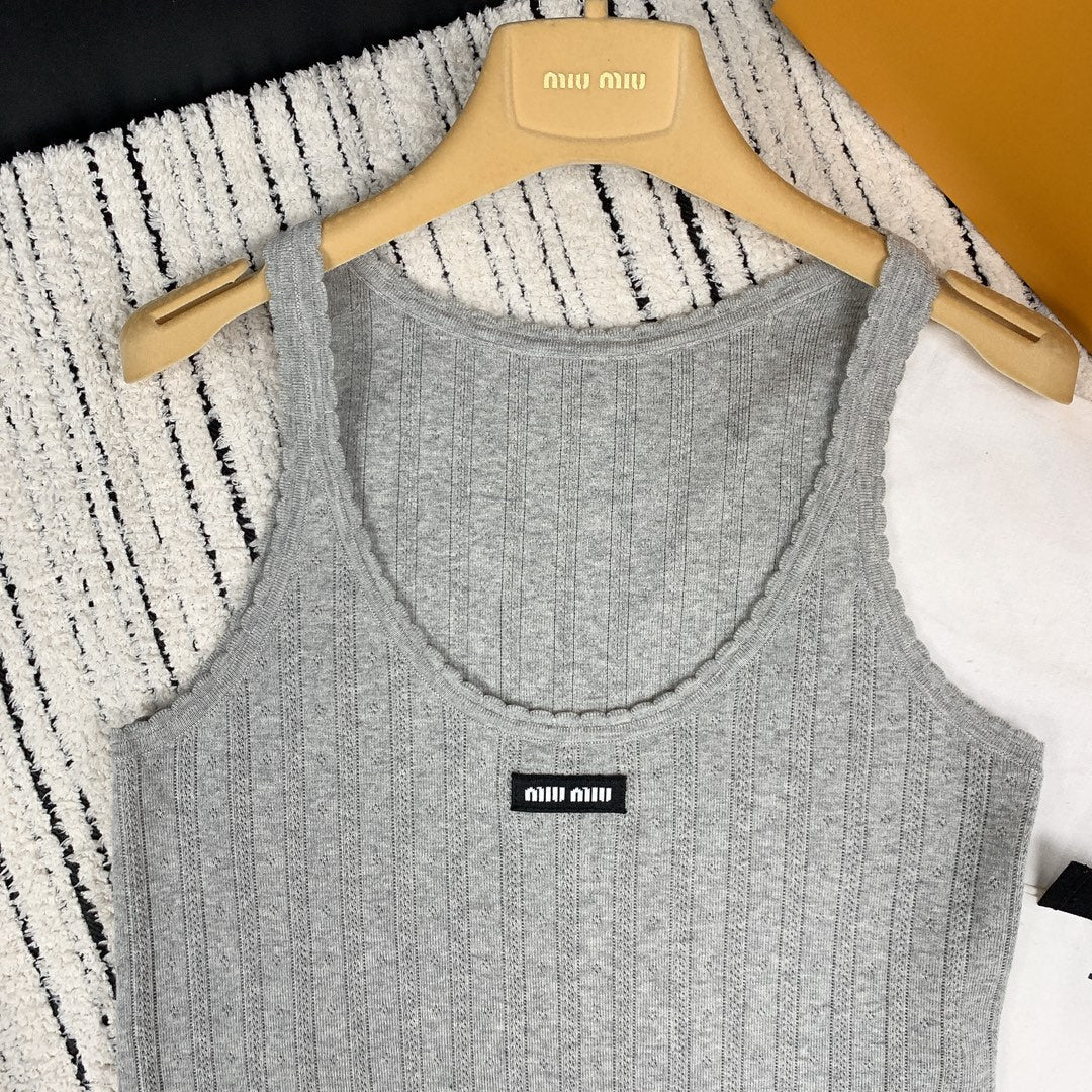 MIUMIU SLEEVELESS TOP 268126