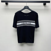 DIOR CREW NECK KNIT SWEATER 268138