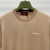 GUCCI SHORT-SLEEVE KNIT TOP 271723