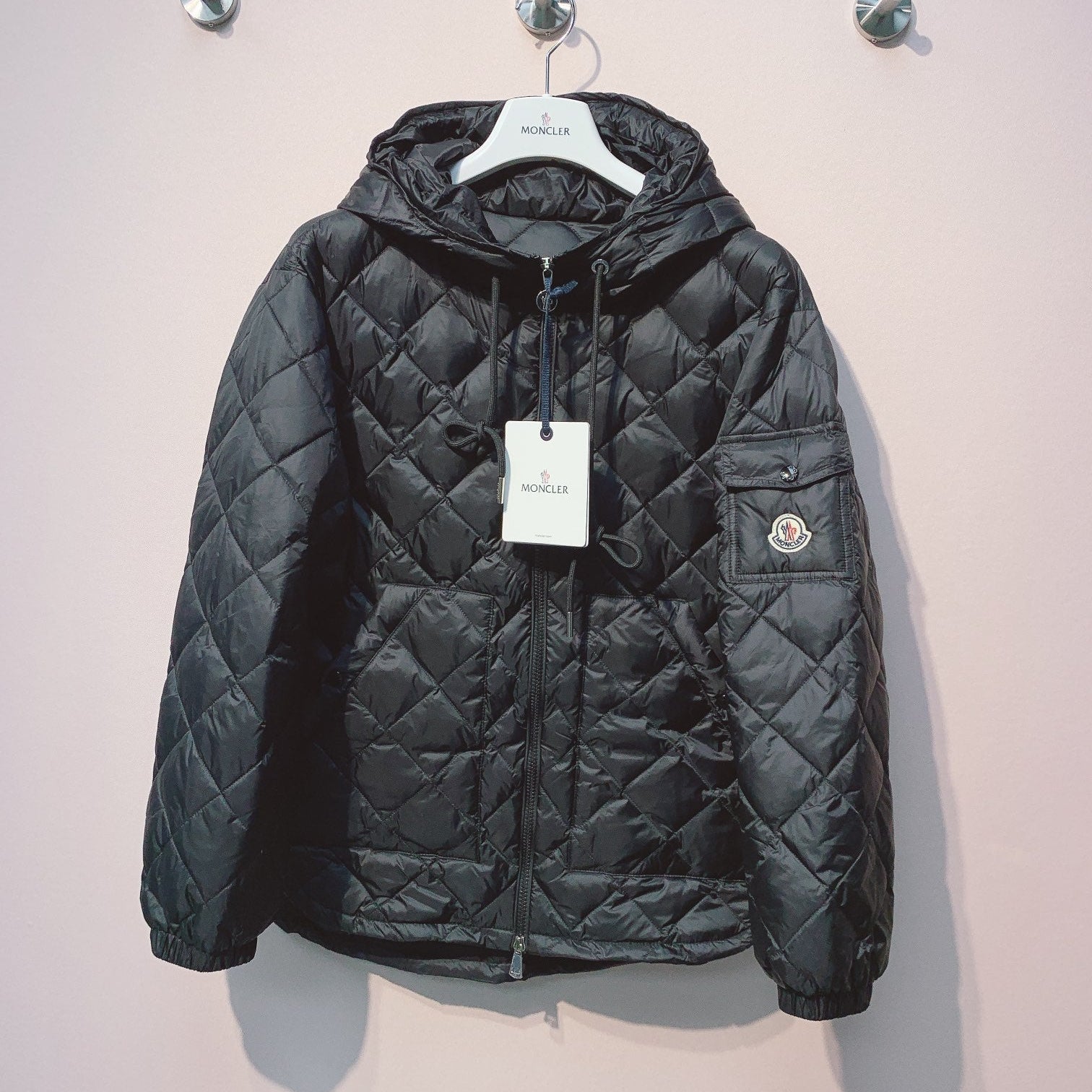 MONCLER 25S JACKET IN BLACK 039